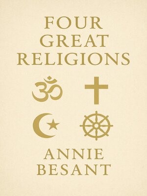 cover image of Four Great Religions